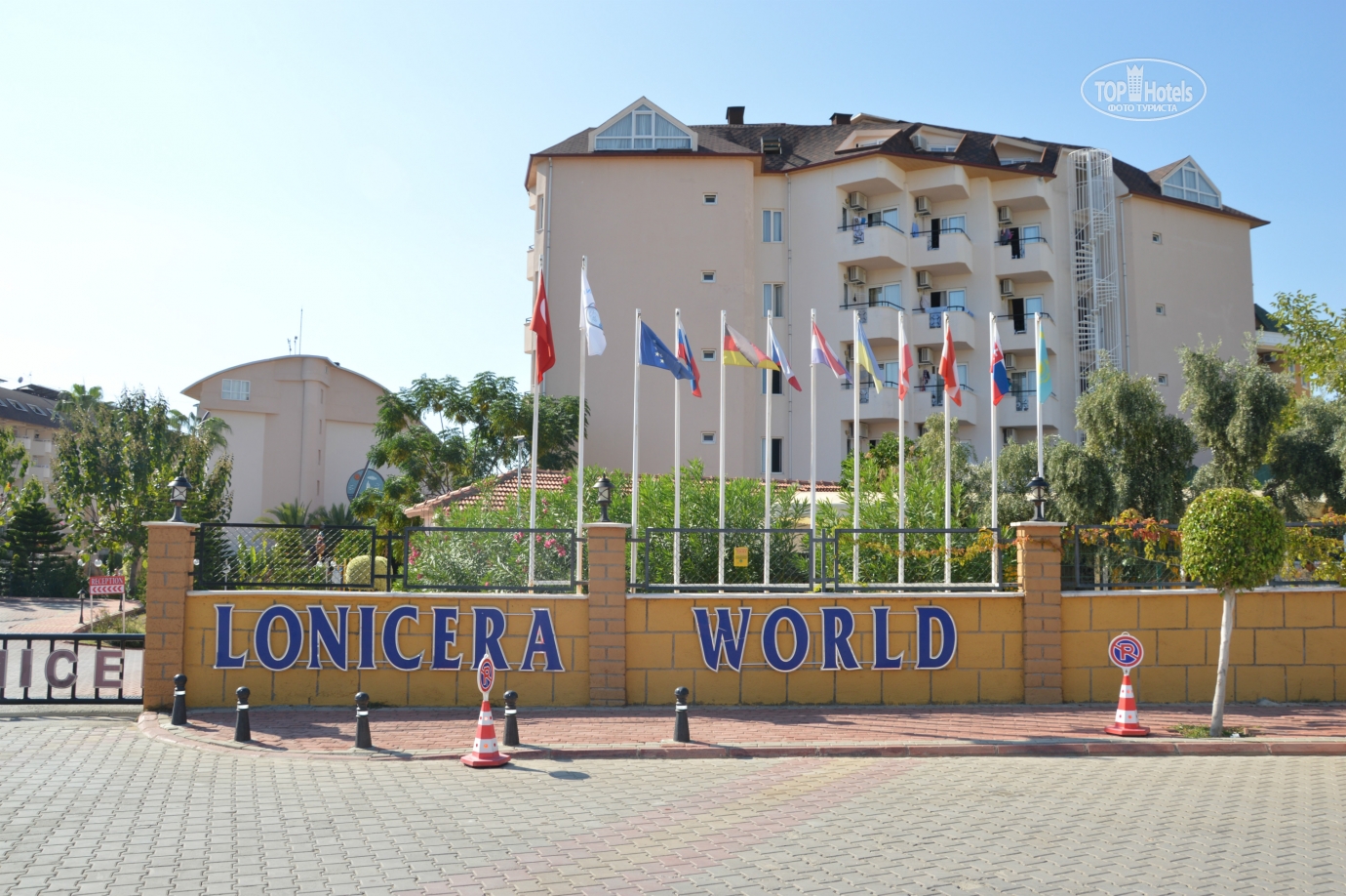 Lonicera world hotel 4 карта отеля